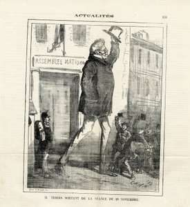 Ilustración de Cham en Le Charivari de Amédée de Noé