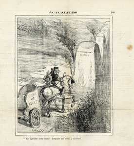 Ilustración de Cham en Le Charivari