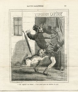 Ilustración de Cham (1819-1879) en Le Charivari