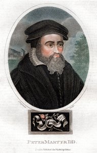 Pietro Martire Vermigli 1499-1562, teólogo italiano, 1816 de Chapman and Co