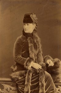 María Pavlovna Romanova - Gran Duquesa María Pavlovna de Rusia (1854-1920), por Bergamasco, Carlos (Karl) (1830-1896). Fotografía a la albúmina, c. 1880. Archivo Estatal de Cine y Fotografía de Rusia, Krasnogorsk de Charles Bergamasco