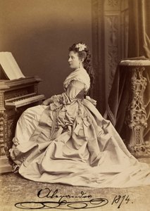 Retrato de la Gran Duquesa Alexandra Iosifovna de Sajonia-Altenburgo (1830-1911)