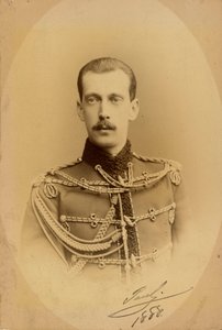 Retrato del Gran Duque Pablo Alejandrovich de Rusia (1860-1919) de Charles Bergamasco