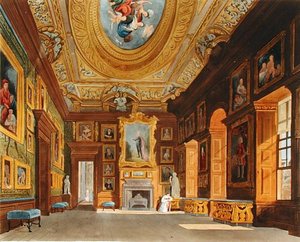 Sala de dibujo de la Reina Carolina, Palacio de Kensington, de 