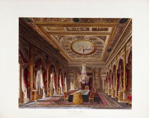 La Sala del Trono, Carlton House de Charles (after) Wild