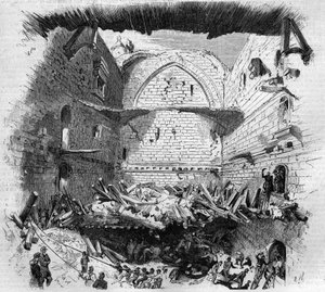 El colapso del Pabellón de Vincennes, 29 de noviembre de Charles (after) Yriarte