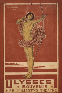 Portada del Recuerdo del Ulises de Stephen Phillips de Charles A. Buchel