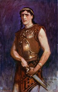 Telémaco, Sr. Gerald Lawrence (litografía en color) de Charles A. Buchel
