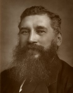 Joseph Knight, escritor y crítico de teatro británico, 1884 de Charles A. Long