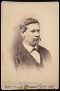 Retrato de Orlando Metcalfe Poe 1832-1895, 31 de octubre de 1883 de Charles A Millard