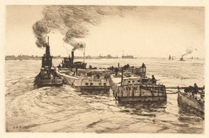 Barcos de canal y remolcadores