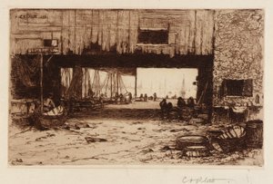 Casas de pescado--Interior de Charles A. Platt