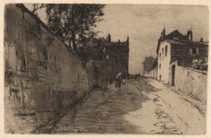 Rue de MontCenis, Montmartre de Charles A. Platt