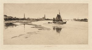 Arnheim en el Rin, 1888 de Charles Adams Platt