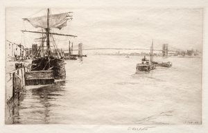 Puente de Brooklyn, 1888 de Charles Adams Platt