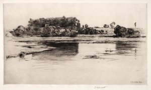El Río Charles, 1890 de Charles Adams Platt