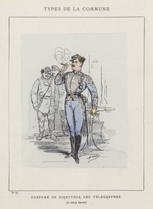 Traje de Director de Telégrafos, El ciudadano Pauvert de Charles Albert d Arnoux Bertall