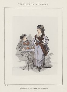 Delegada del Café de Madrid de Charles Albert d Arnoux Bertall