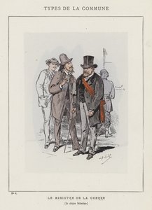 El Ministro de la Guerra, El ciudadano Delescluze de Charles Albert d Arnoux Bertall
