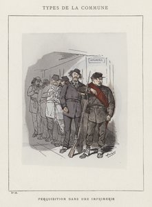 Perquisición en una Imprenta de Charles Albert d Arnoux Bertall