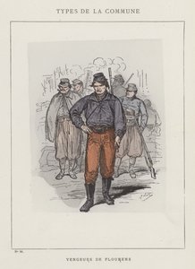 Vengadores de Flourens de Charles Albert d Arnoux Bertall