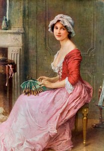 La costurera, finales del siglo XIX o principios del XX de Charles Amable Lenoir