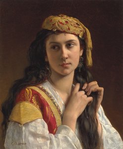Joven chica griega de Charles Amable Lenoir