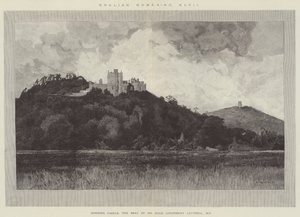Castillo de Dunster, la residencia del Sr. Hugh Courtenay Luttrell, MP