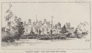 Hogares ingleses, Welbeck Abbey de Charles Auguste Loye