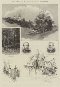 Inauguración del Parque Waterlow, Highgate