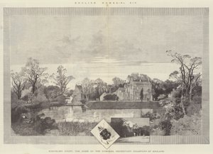 Scrivelsby Court, el hogar de los Dymokes, campeones hereditarios de Inglaterra de Charles Auguste Loye