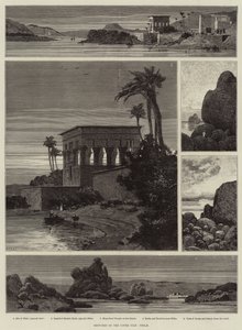 Bocetos en el Alto Nilo, Philae