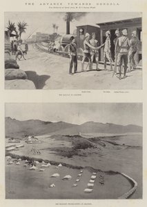 El avance hacia Dongola de Charles Auguste Loye