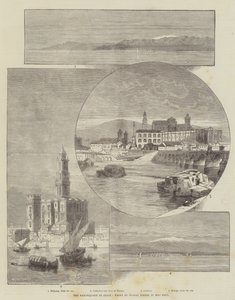 El terremoto en España, vistas de lugares donde se sintió de Charles Auguste Loye