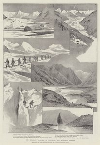Los glaciares del Himalaya de Baltistán y Wardwan, Cachemira de Charles Auguste Loye