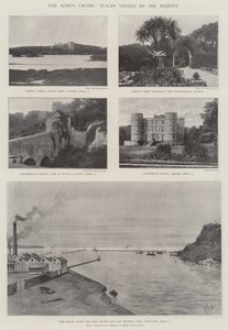 El crucero del rey, lugares visitados por Su Majestad de Charles Auguste Loye