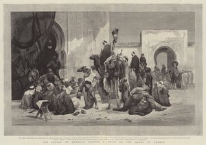 El sultán de Marruecos poniendo precio a las cabezas de los rebeldes
