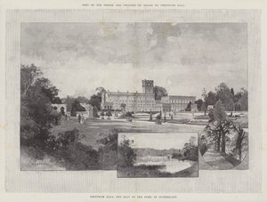 Visita del Príncipe y la Princesa de Gales a Trentham Hall