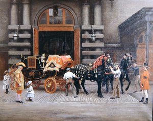 El carruaje del Maestro del Caballo de Charles Augustus Henry Lutyens