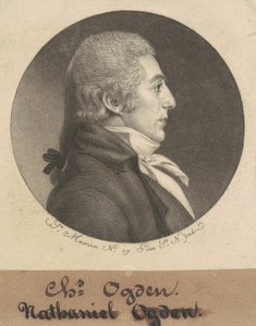 Abraham Ogden, Jr. de Charles B. J. Févret de Saint Mémin