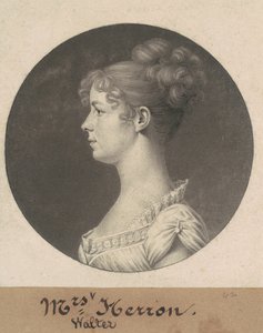 Ann Plume Herron de Charles B. J. Févret de Saint Mémin