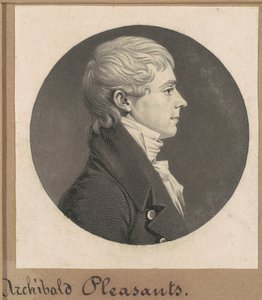 Archibald Pleasants, Jr. de Charles B. J. Févret de Saint Mémin
