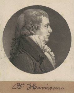 Benjamin Harrison de Charles B. J. Févret de Saint Mémin