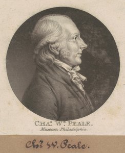 Charles Willson Peale de Charles B. J. Févret de Saint Mémin