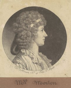 Cornelia Schuyler Morton de Charles B. J. Févret de Saint Mémin