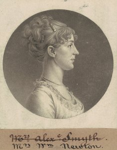 Jane Barr Stuart Newton de Charles B. J. Févret de Saint Mémin