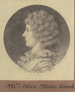 Janette Marshall Macomb de Charles B. J. Févret de Saint Mémin