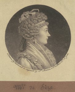 Madame Jean de Sèze de Charles B. J. Févret de Saint Mémin