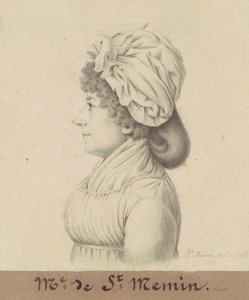 Marie-Victoire Féret de Saint-Mémin de Charles B. J. Févret de Saint Mémin