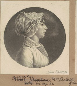 Mary Barr Ricketts de Charles B. J. Févret de Saint Mémin